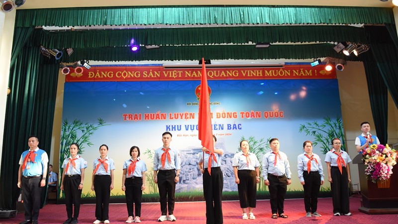 Khai mạc trại huấn luyện Kim Đồng khu vực miền Bắc năm 2024