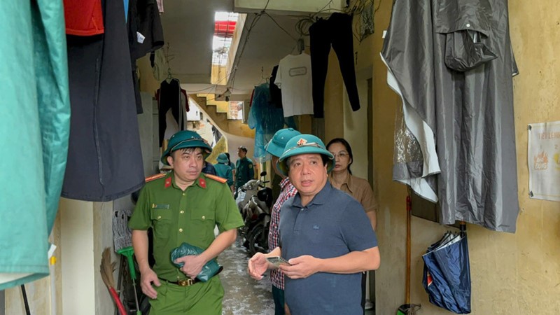  Quận Bắc Từ Liêm (Hà Nội) di dời hơn 3.000 dân đến nơi an toàn