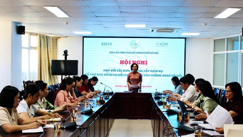 Hội LHPN TP Hà Nội:  Phối hợp cung cấp dịch vụ hỗ trợ phụ nữ di cư hồi hương