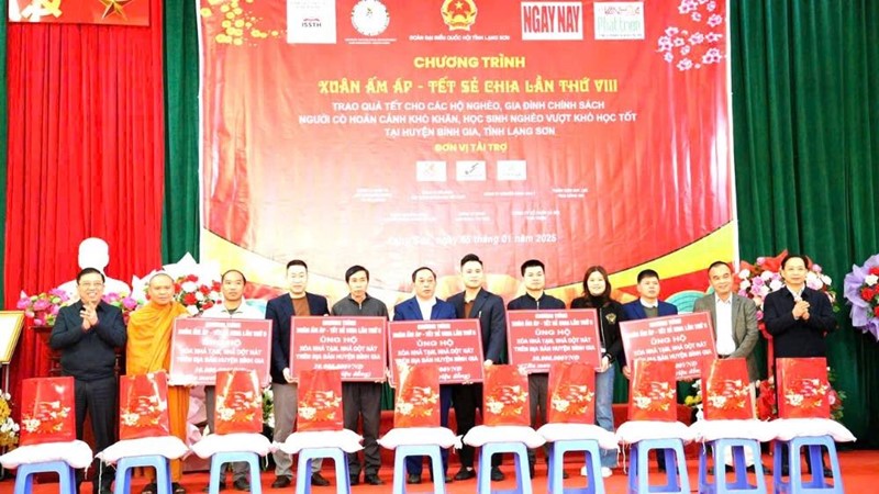 Xuân sớm về với người nghèo Lạng Sơn