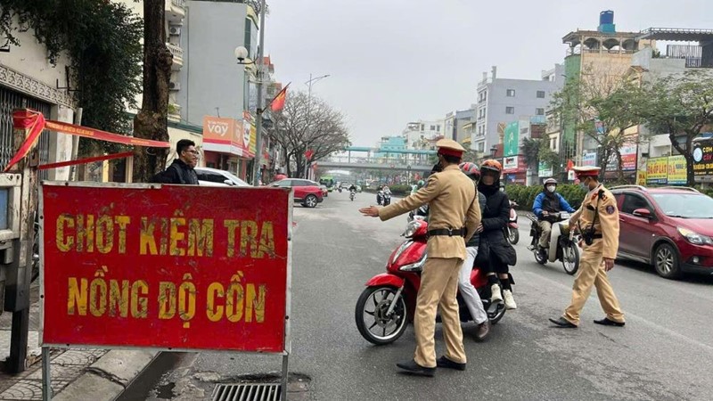 Vi phạm nồng độ cồn giảm đáng kể từ khi thực hiện Nghị định 168/2024/NĐ-CP