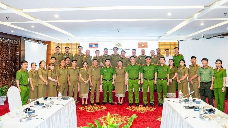 Tập huấn cho lực lượng chức năng Lào về công tác quản lý, vận hành trung tâm cai nghiện 