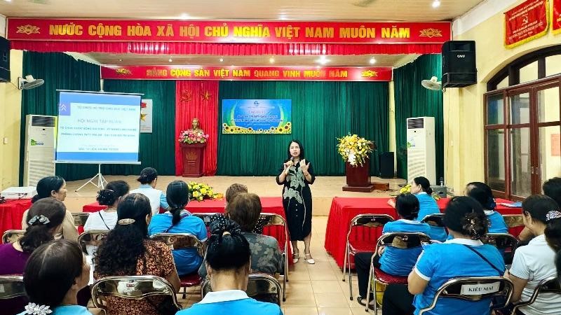 Hơn 150 phụ nữ được tập huấn kỹ năng làm cha mẹ, phòng chống tai nạn thương tích trẻ em