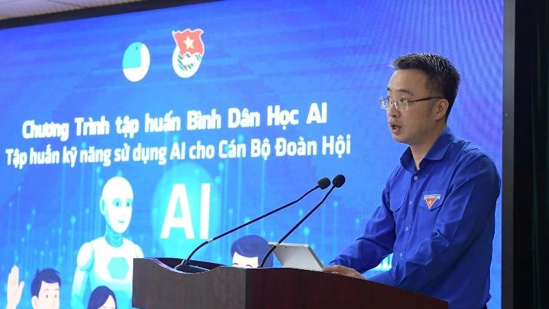  Hai triệu thanh niên được tập huấn kỹ năng sử dụng trí tuệ nhân tạo miễn phí