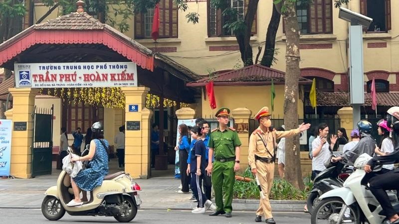Công an Hà Nội bảo đảm an ninh, an toàn tuyệt đối cho kỳ thi vào lớp 10 THPT