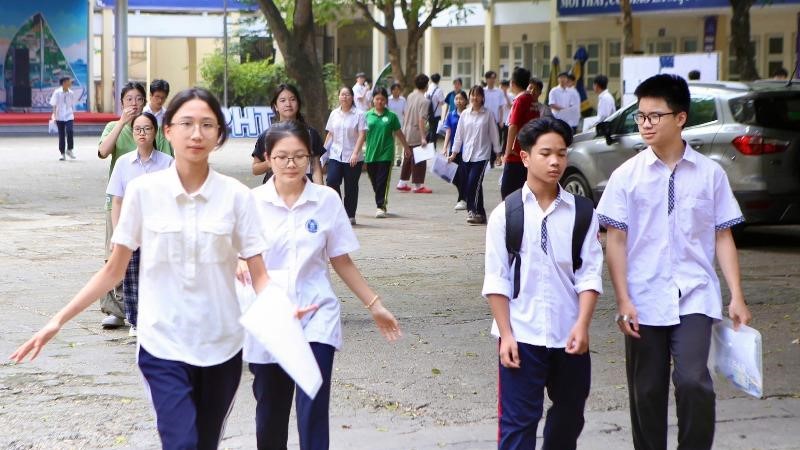 Quận Ba Đình: 3.600 thí sinh hoàn thành an toàn, nghiêm túc hai môn thi đầu tiên