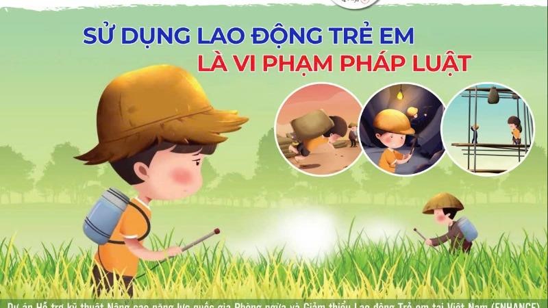 Tăng cường truyền thông phòng ngừa, giảm thiểu lao động trẻ em