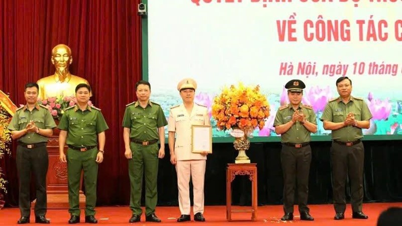 Đại tá Nguyễn Đức Long được bổ nhiệm chức vụ Phó Giám đốc Công an Hà Nội
