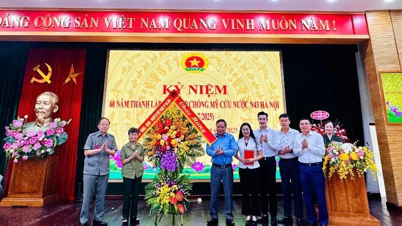 Đội TNXP chống Mỹ cứu nước N43 Hà Nội tổ chức lễ kỷ niệm 60 năm thành lập
