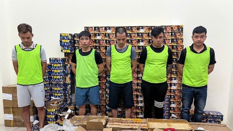 Hà Nội: Triệt phá đường dây sản xuất, tiêu thụ gần 1 tấn pháo nổ liên tỉnh