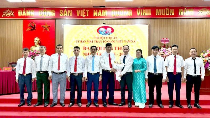 Xã Đại Thanh tổ chức Đại hội Chi bộ cơ quan MTTQ Việt Nam lần thứ I, nhiệm kỳ 2025-2030
