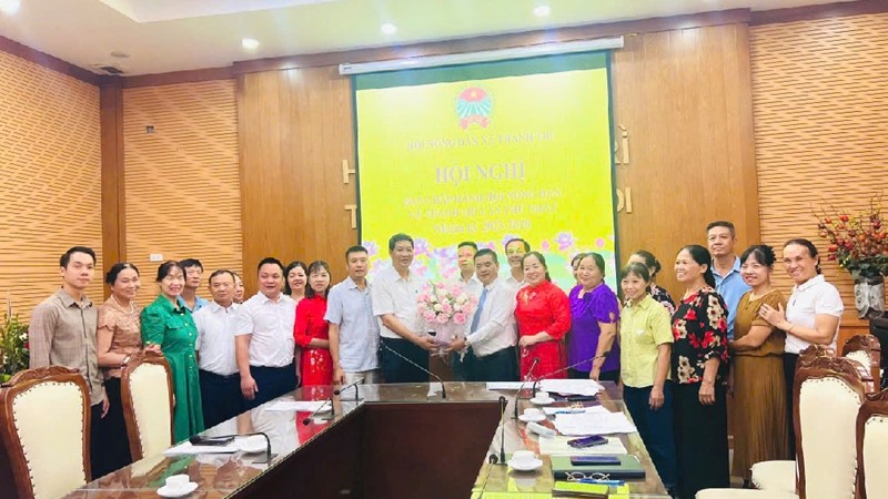 Hội Nông dân xã Thanh Trì tổ chức Hội nghị lần thứ nhất nhiệm kỳ 2023-2028