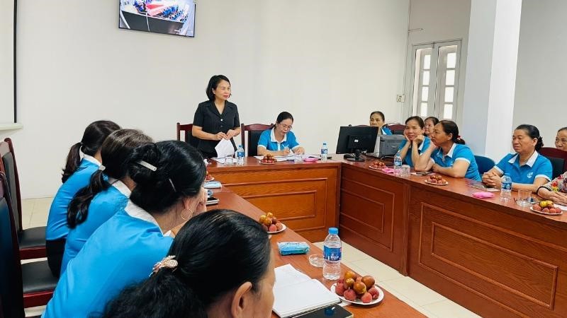 Hội Phụ nữ phường Thượng Cát tổ chức Hội nghị Ban Chấp hành lần thứ nhất