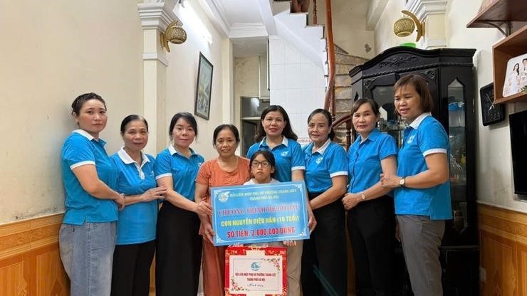 Hội LHPN phường Thanh Liệt lan toả chương trình “Mẹ đỡ đầu”