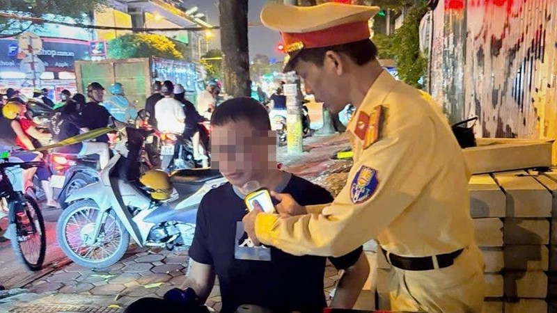 Hà Nội: Linh hoạt trong kiểm soát nồng độ cồn, nhiều trường hợp vi phạm