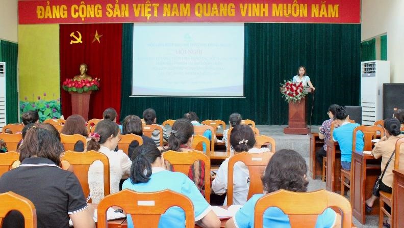 Hội LHPN phường Đông Ngạc triển khai nhiệm vụ Đại hội Đại biểu phụ nữ phường lần thứ I