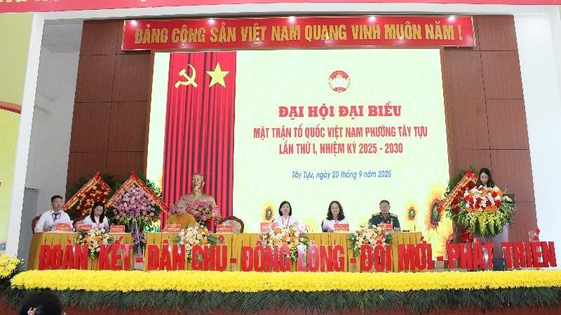 Mặt trận tổ quốc Việt Nam phường Tây Tựu: Cầu nối quan trọng giữa Đảng, chính quyền và nhân dân