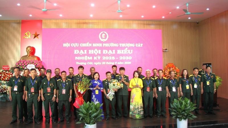 Phường Thượng Cát tổ chức thành công Đại hội đại biểu Hội Cựu chiến binh phường lần thứ Nhất