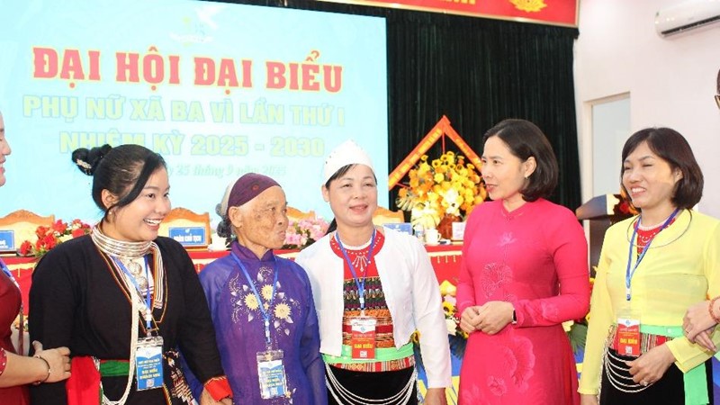 Hội Phụ nữ xã Ba Vì phấn đấu xây dựng lực lượng hội viên nòng cốt vùng đồng bào dân tộc thiểu số 