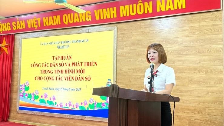 Phường Thanh Xuân chú trọng nâng cao kiến thức, kỹ năng về công tác dân số trong tình hình mới