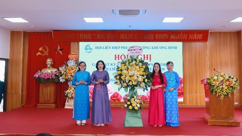 Hội LHPN phường Khương Đình gặp mặt kỷ niệm ngày 20/10