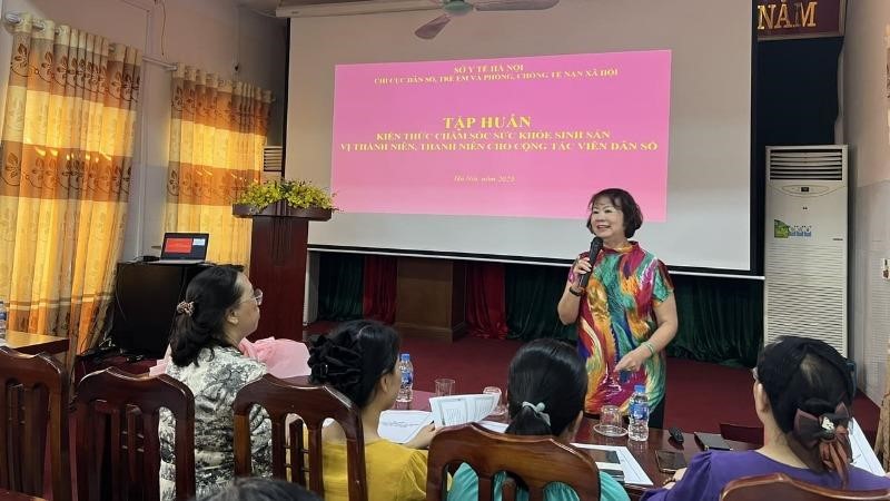 Phường Hà Đông tập huấn kiến thức chăm sóc sức khỏe sinh sản vị thành niên, thanh niên