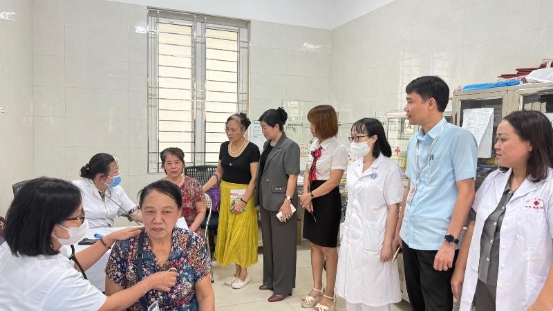Phường Thanh Xuân: Nhiều hoạt động chăm sóc, bảo vệ sức khoẻ người cao tuổi