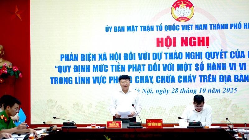 Hà Nội đề xuất nâng mức xử phạt với một số hành vi vi phạm hành chính về phòng cháy, chữa cháy
