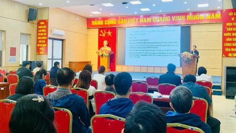 Phường Phương Liệt triển khai tập huấn về quản lý y tế tư nhân