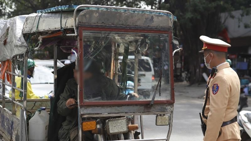 Hà Nội: Siết chặt xử lý xe ba bánh tự chế ngay từ các cửa ngõ Thủ đô