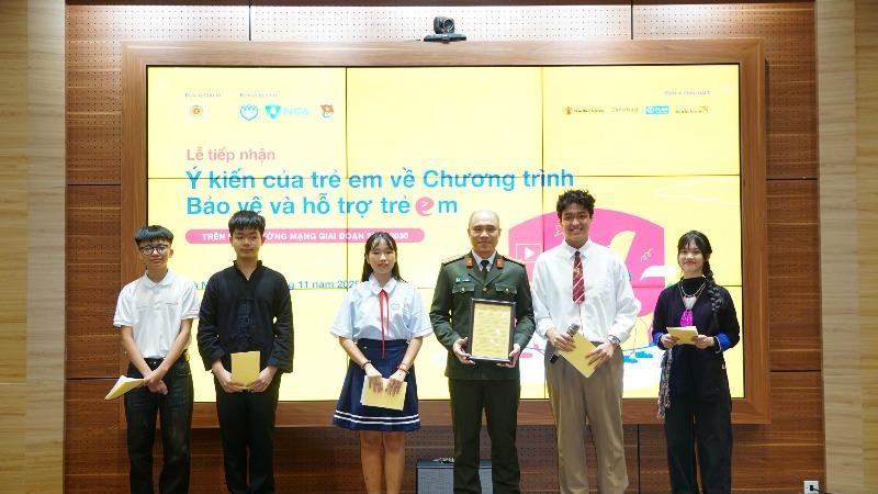 Gần 2.800 trẻ em tham gia đóng góp ý kiến về Chương trình Bảo vệ và hỗ trợ trẻ em trên không gian mạng