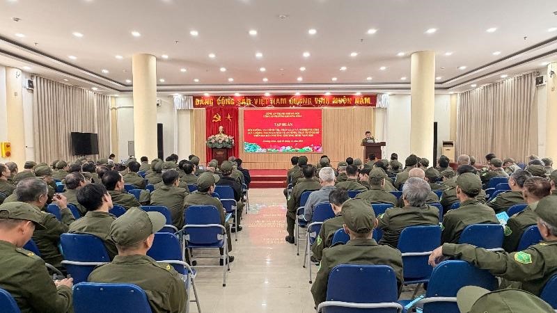 Khai giảng các lớp bồi dưỡng nghiệp vụ cho lực lượng tham gia bảo vệ ANTT