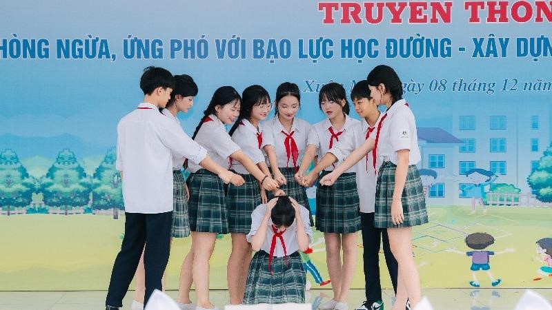 Hà Nội: Truyền thông phòng ngừa, ứng phó với bạo lực học đường cho hơn 800 học sinh
