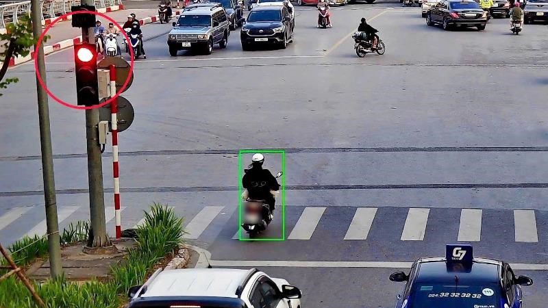  Camera AI phát hiện 393 trường hợp vi phạm trật tự an toàn giao thông