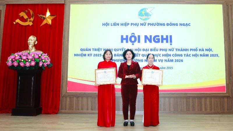 Phường Đông Ngạc: Nâng cao chất lượng hoạt động Hội Phụ nữ trong giai đoạn mới