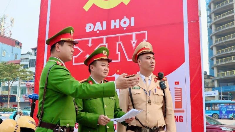 Phường Ngọc Hà chủ động bảo đảm an ninh, trật tự phục vụ Đại hội lần thứ XIV của Đảng