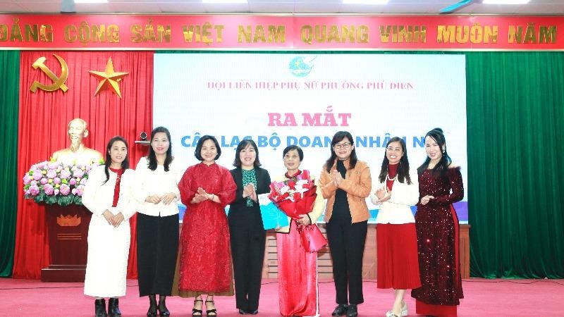 Hội LHPN phường Phú Diễn ra mắt Câu lạc bộ Doanh nhân nữ, Tổ Phụ nữ số