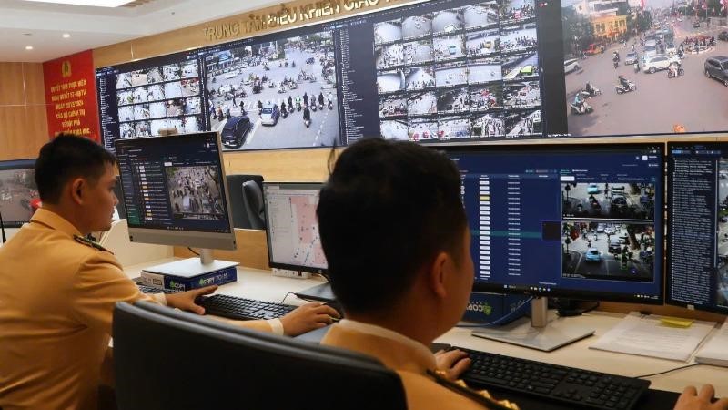 Camera AI phát huy hiệu quả, góp phần giữ nhịp giao thông Hà Nội ngày cận Tết