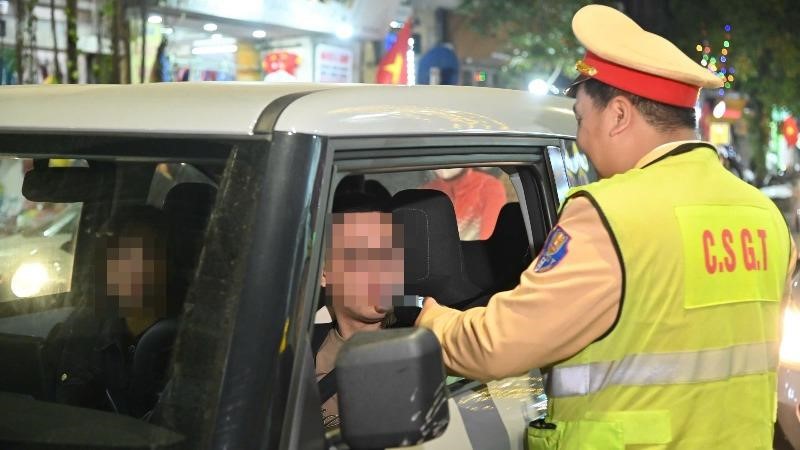 Hà Nội: Xử lý 162 trường hợp vi phạm nồng độ cồn ngày giáp Tết