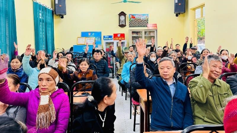 Xã Nam Phù hoàn thành lấy ý kiến cử tri nơi cư trú đối với 55 ứng cử viên đại biểu HĐND các cấp