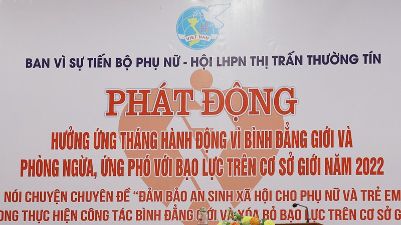 Phụ nữ Thường Tín hưởng ứng Tháng hành động vì bình đẳng giới 