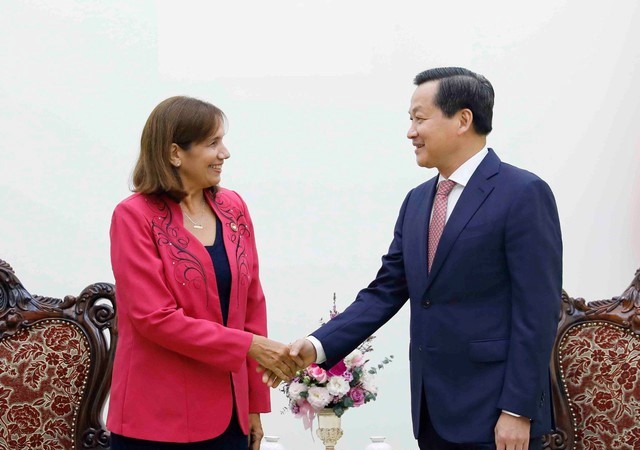 Phó Thủ tướng Lê Minh Khái tiếp Phó Chủ tịch Quốc hội Cuba