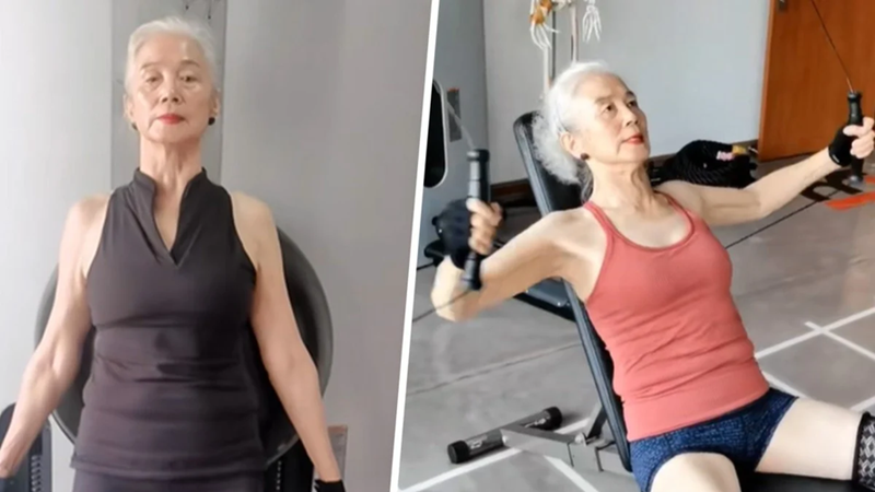 “Bà nội yoga đẹp nhất Trung Quốc” truyền cảm hứng cho hàng triệu người