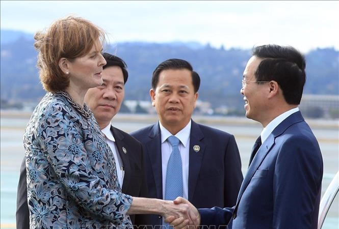 Chủ tịch nước Võ Văn Thưởng bắt đầu chương trình tham dự Tuần lễ Cấp cao APEC 2023
