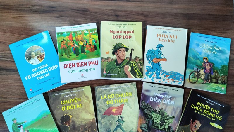 17 ấn phẩm đặc sắc kỉ niệm 70 năm chiến thắng Điện Biên Phủ