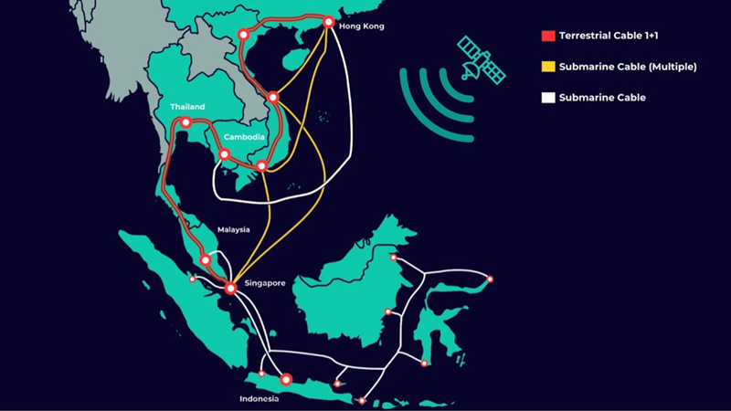 Tăng cường giải pháp kết nối và trung tâm dữ liệu trên khắp ASEAN
