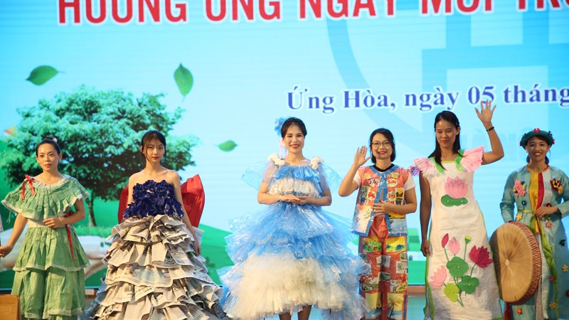 Hội LHPN huyện Ứng Hoà: Nhiều mô hình, cách làm hay hưởng ứng Ngày môi trường thế giới