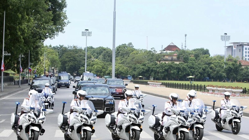 Cấm một số tuyến đường nhằm đảm bảo an ninh, an toàn cho chuyến thăm của Tổng thống Putin tới Việt Nam