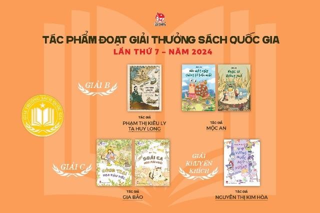 Giải thưởng sách Quốc gia năm 2024 tôn vinh nhiều tác phẩm văn học thiếu nhi