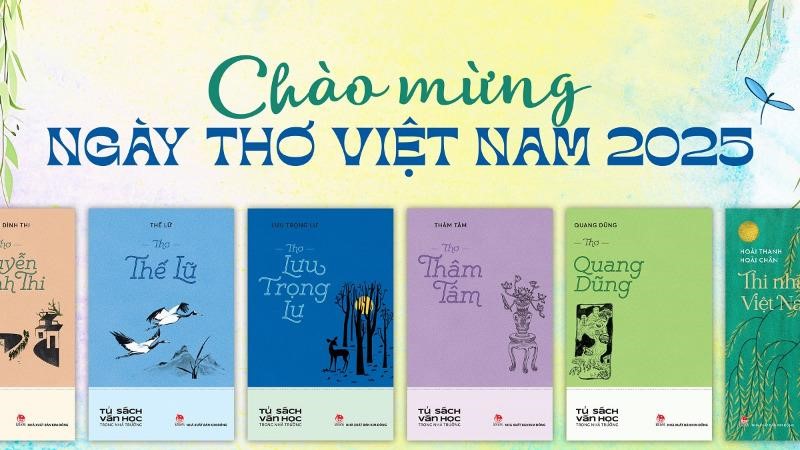 Muôn màu thơ thiếu nhi chào mừng Ngày thơ Việt Nam 2025